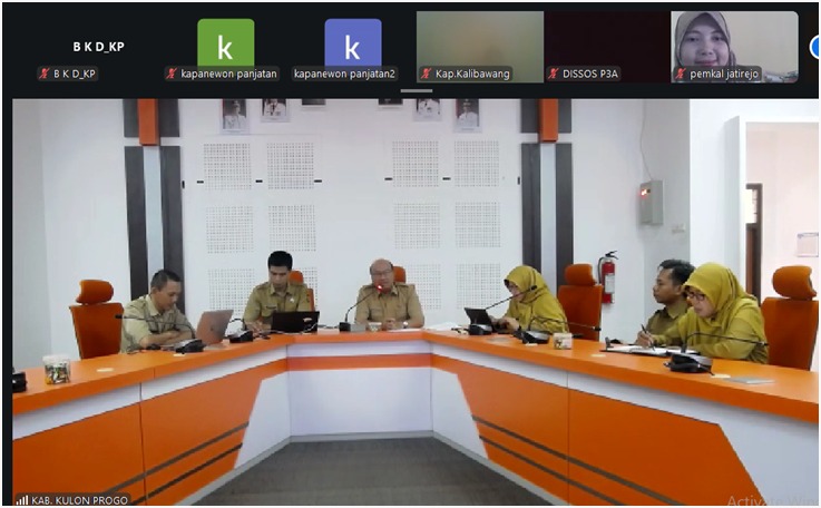 Wujudkan Transparansi Informasi, BKPSDM Kulon Progo Ikuti Kick-Off PPID Award 2026